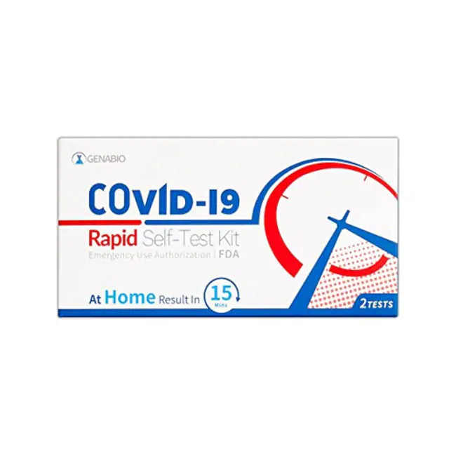 Genabio® Covid-19 Rapid Self-Test Kit (2 Tests per package)